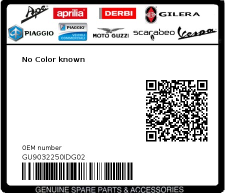 Product image: Moto Guzzi - GU9032250IDG02 - No Color known  0