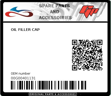 Product image: Derbi - 00G00401131 - OIL FILLER CAP  0