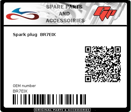 Product image: Ngk - BR7EIX - Spark plug  BR7EIX 