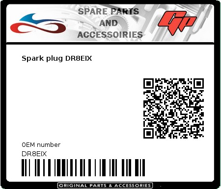 Product image: Ngk - DR8EIX - Spark plug DR8EIX  