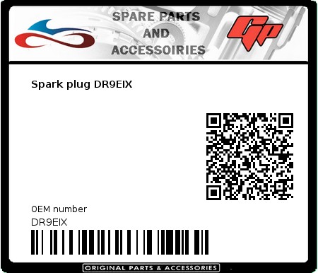 Product image: Ngk - DR9EIX - Spark plug DR9EIX  