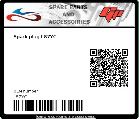 Product image: Champion - L87YC - Spark plug L87YC  