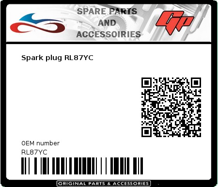 Product image: Champion - RL87YC - Spark plug RL87YC  