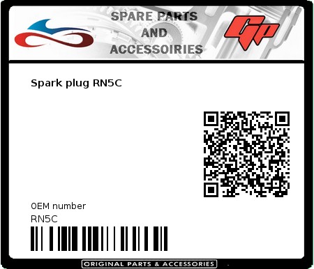 Product image: Champion - RN5C - Spark plug RN5C  